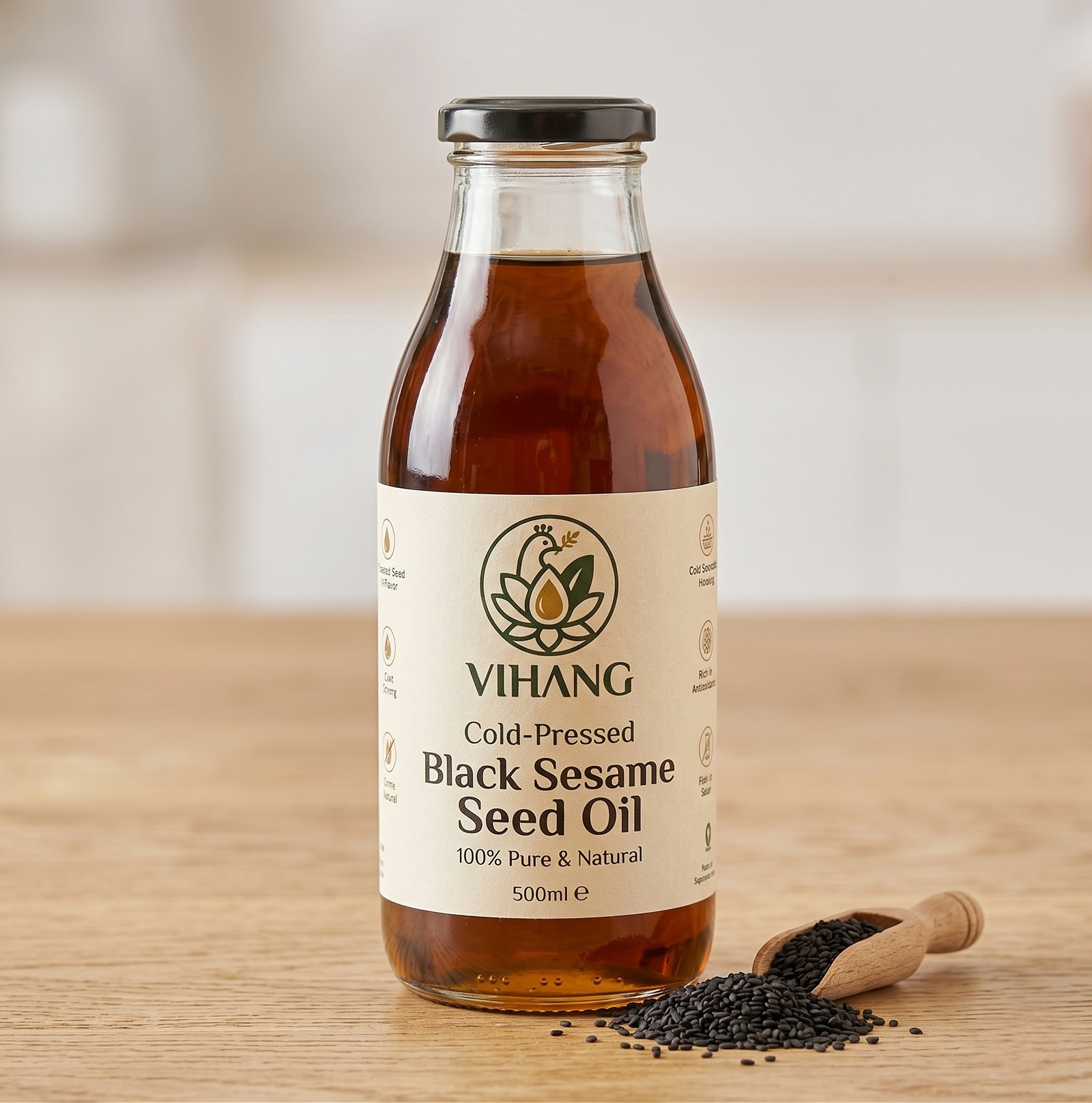 About Black sesame seed oil